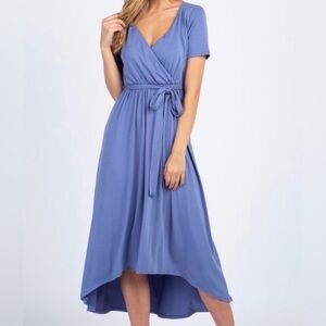 Pinkblush Stone Blue High Low Sundress